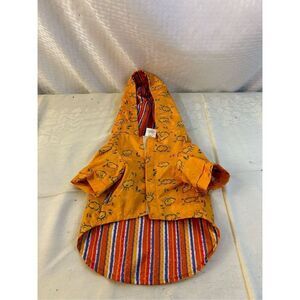 Dodo‎ dog rain jacket M Medium Yellow